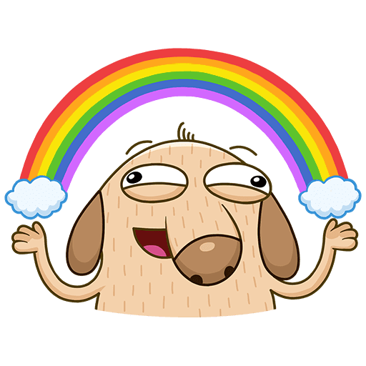 Стикеры ВК Дигги