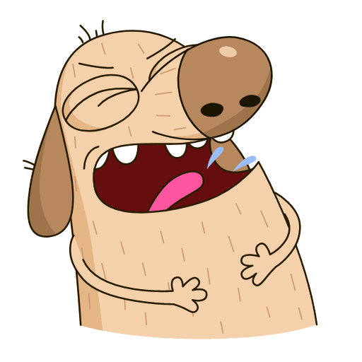 Пес Дигги Стикеры