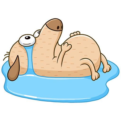 Стикеры ВК Дигги