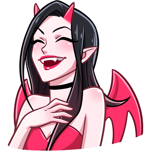 Дьявол Стикеры телеграмм