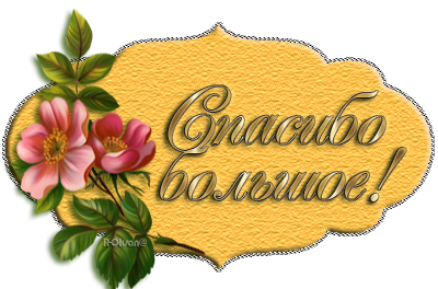 Смайлик благодарности