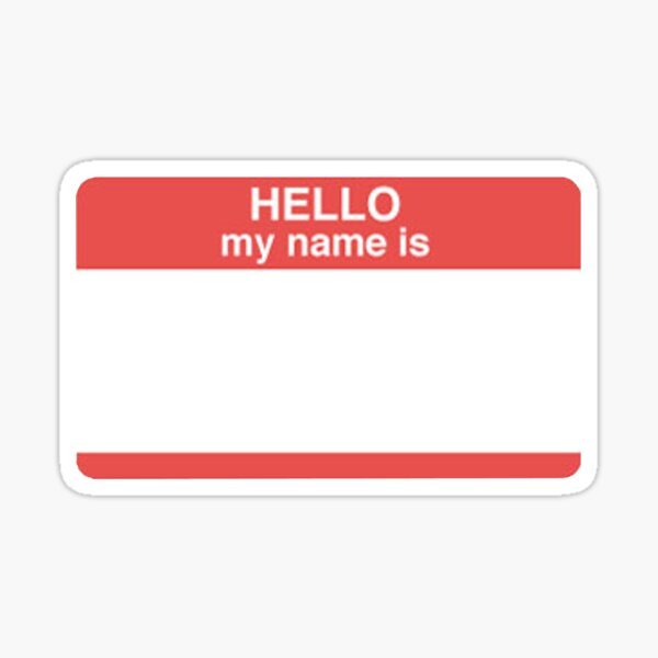 Наклейки hello