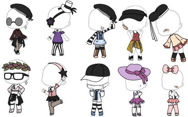 Гача лайф одежда