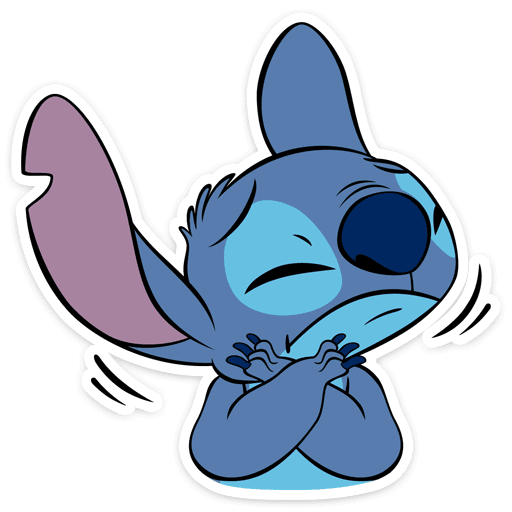 Стич Стикеры телеграмм