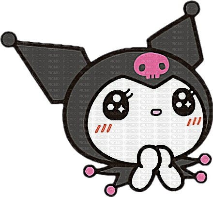 Стикеры Хеллоу Китти Kuromi