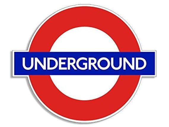 Наклейка Underground