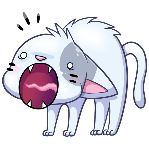 Кот бисквит Стикеры