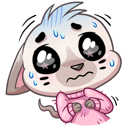 Набор стикеров бисквит