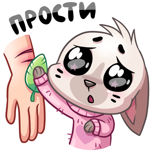 Стикеры ВК бисквит в свитере