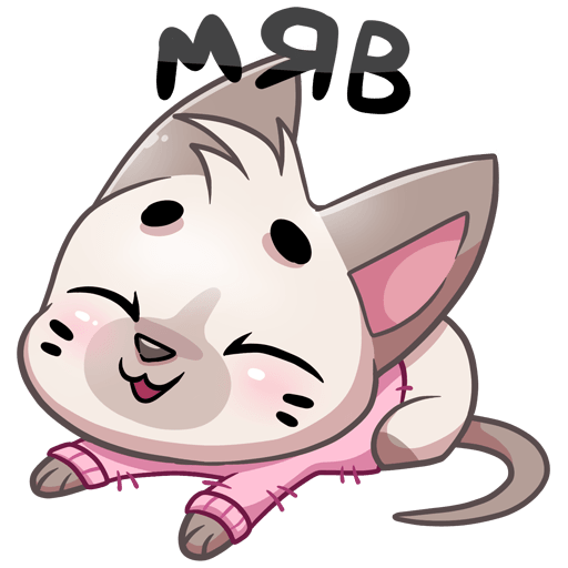 Бисквит в свитере Стикеры