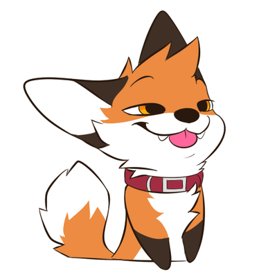 Фурри Fox стикер