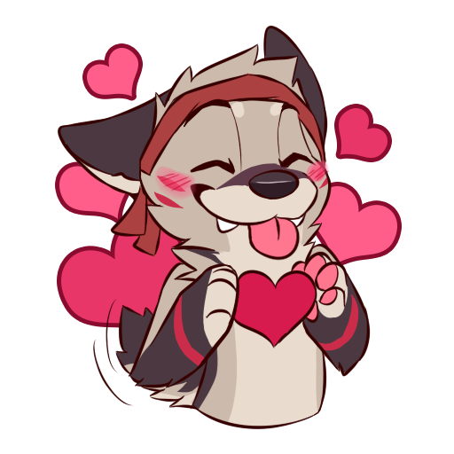 Фурри Стикеры