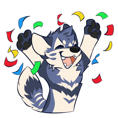 Фурри Стикеры для телеграмма