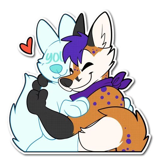 Фурри Стикеры