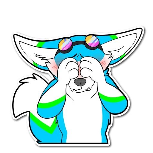 Шакал рокко Стикеры