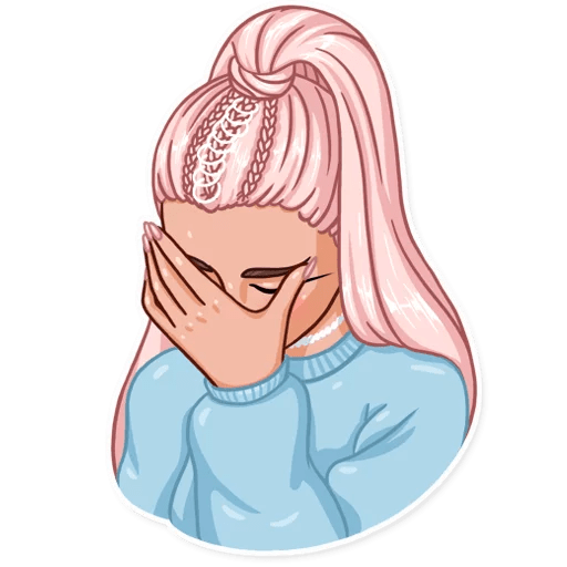 Стикеры ариана Гранде