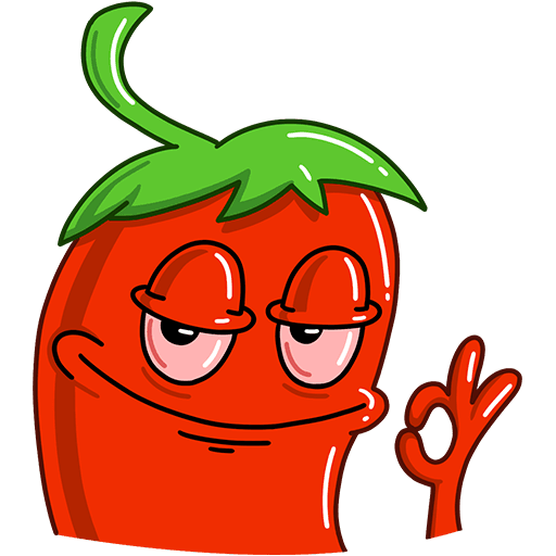 Стикеры Эдисона перца