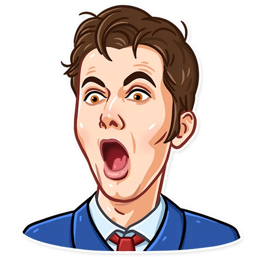 Стикеры удивление прикольные