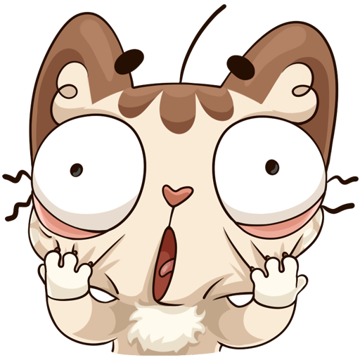 Стикер удивление