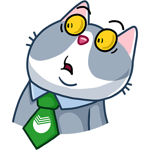 Стикеры ВК СБЕРКОТ