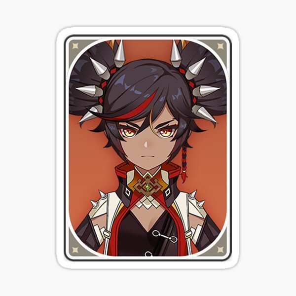 Аяка Геншин карточка