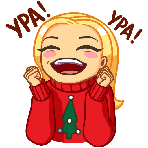 Новогодние Стикеры ВК