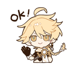 Стикеры Геншин Импакт Чиби