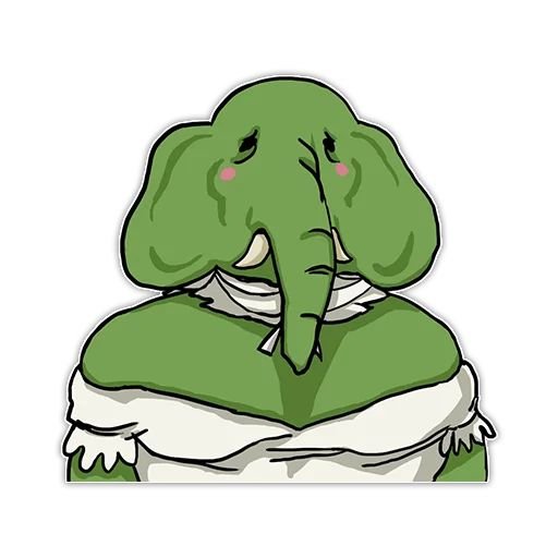 Зеленый Слоник