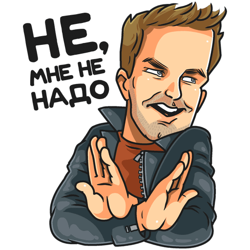 Стикер Бурунов полицейский с рублевки