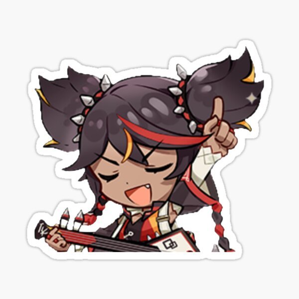 Стикеры Геншин Импакт