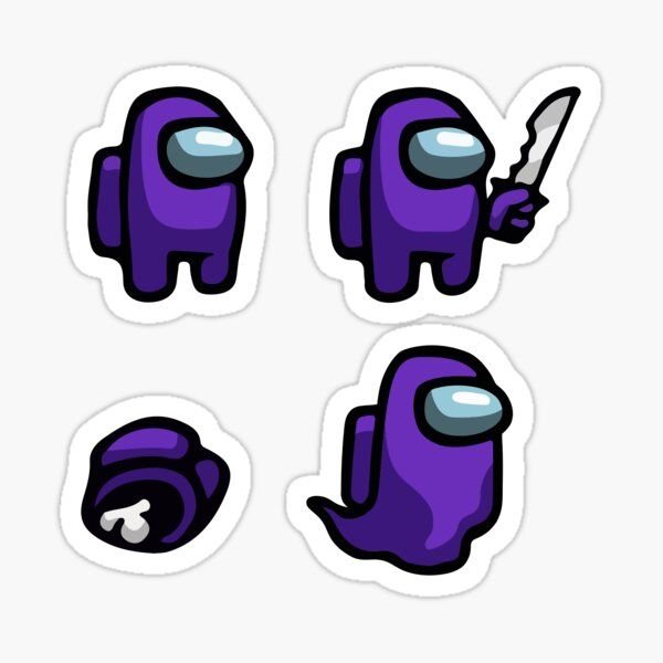 Стикеры among us Telegram