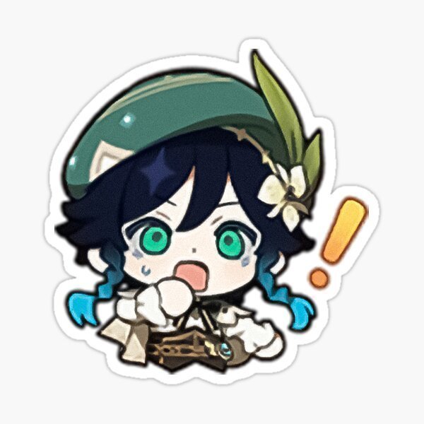 Наклейки Геншин ин пакт