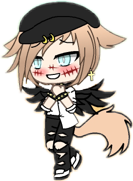 Гача лайф ОС плачет