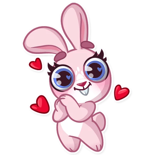Bunny кролик стикер