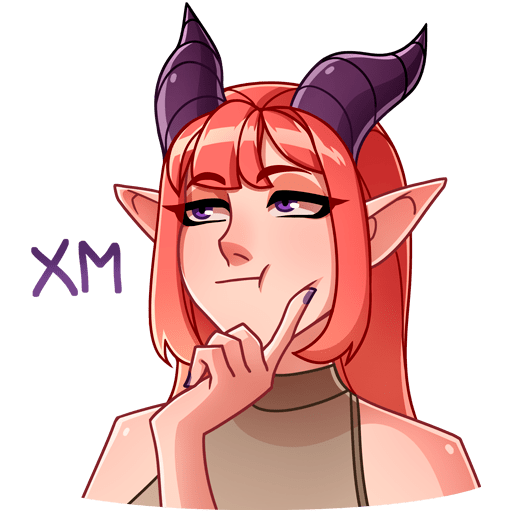 Набор стикеров «Медея»