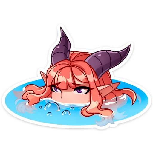 Стикеры Медея телеграмм