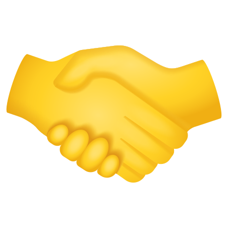 Эмодзи рукопожатие