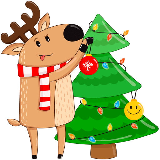 Зимние Стикеры ВК