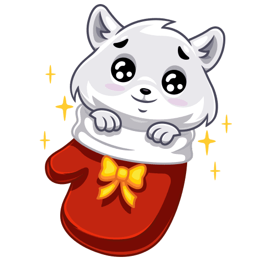 Стикеры новогодние моменты