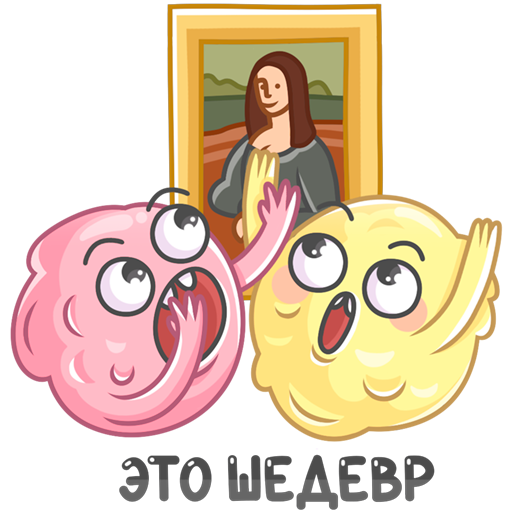 Стикеры в ВК крошки морошки