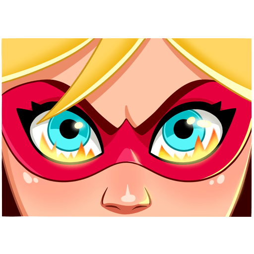 Цвет волос для стикеров