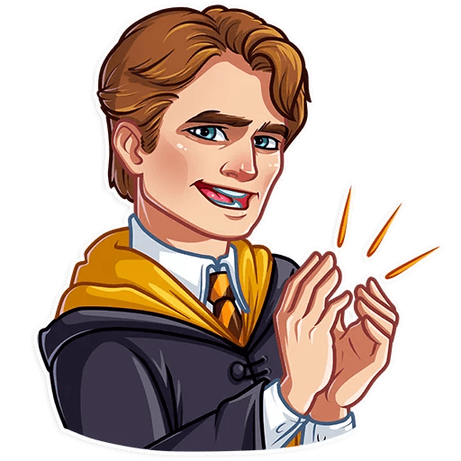 Стикеры телеграмм Гарри Поттер