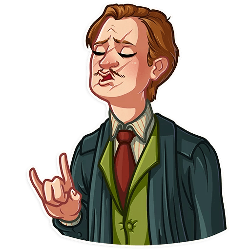 Наклейки Стикеры Гарри Поттер