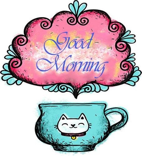 Стикер доброе утро