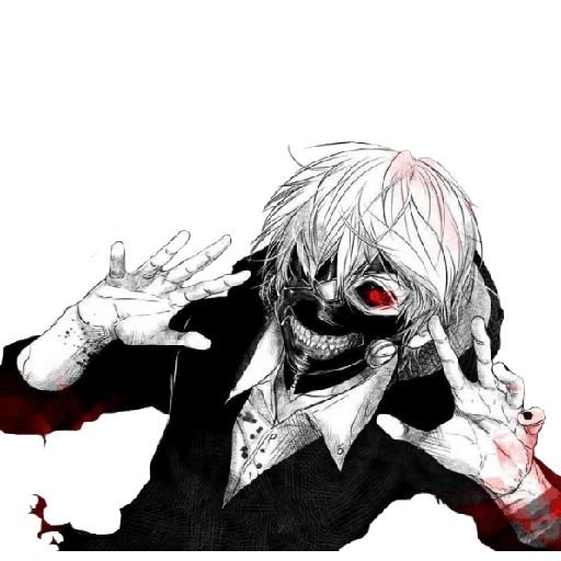 Стикеры аниме Токийский гуль