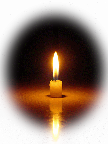 Изображение свечи памяти