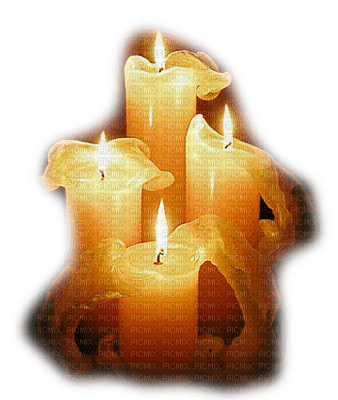 Стикеры свечки в церкви