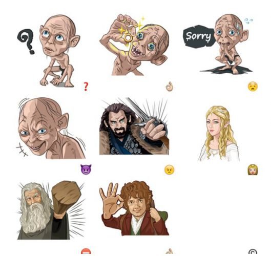 Наклейки Властелин колец своими руками