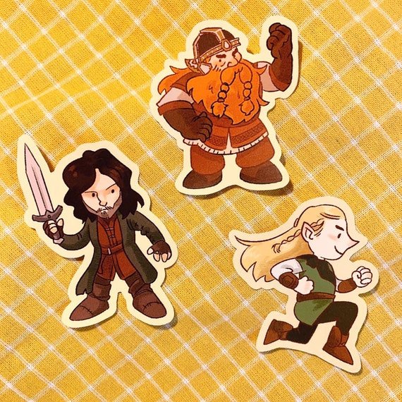 Силуэты из Властелина колец