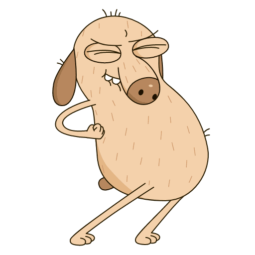 Стикеры ВК Дигги